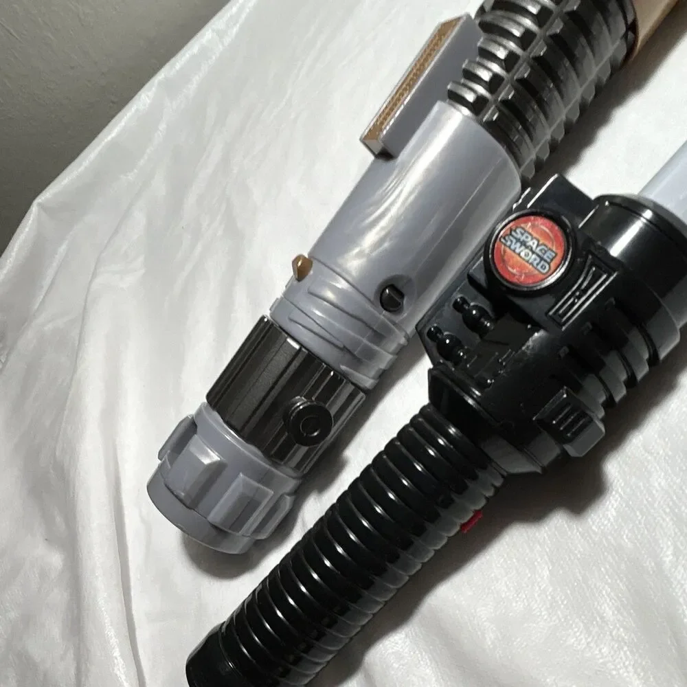 Star Wars Light-Up Toy Lightsaber Lot of 2 Blue & Red, Science Fiction